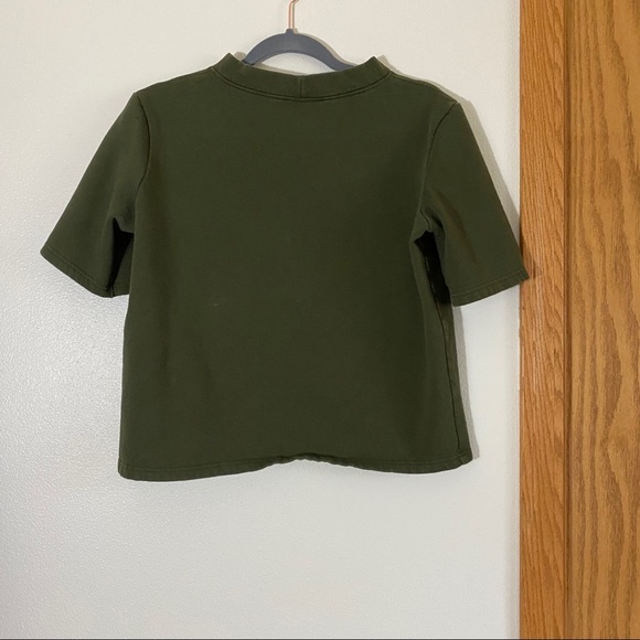 Zara Short Sleeved Graphic Sweater - Picture 6 of 7